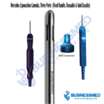 Mercedes Liposuction Cannula Three Ports Fixed Handle Reusable AutoClavable