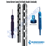 Sorensen Harvester Cannula Fixed Handle Reusable Autoclavable