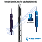 Stevens Speed Liposuction Cannula Fixed Handle Reusable Autoclavable