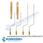 Thie and Lower Leg Set of Liposuction Cannula