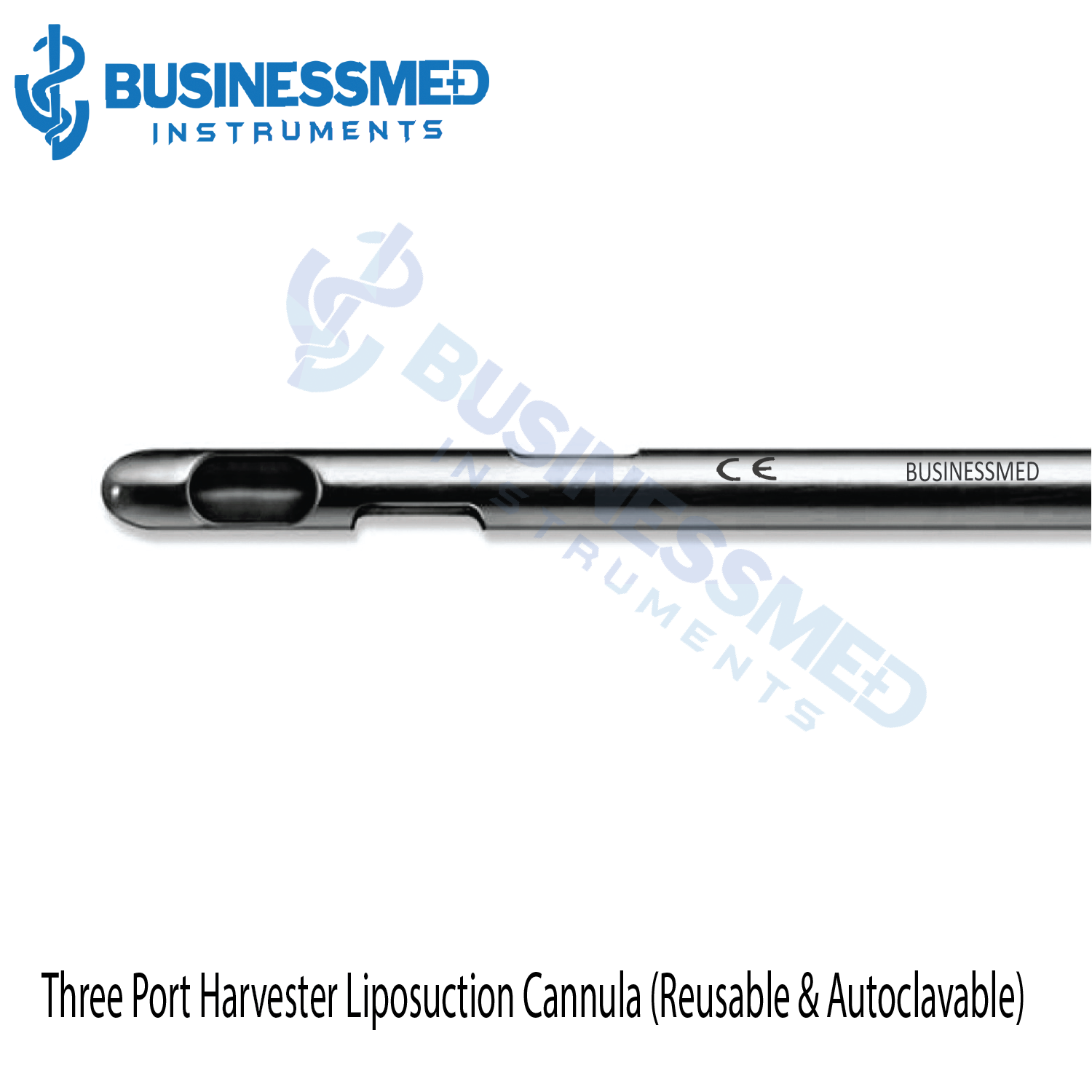 Three Port Harvester Liposuction Cannula Reusable Autoclavable Three Port Harvester Liposuction Cannula Reusable Autoclavable