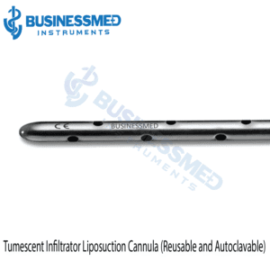 Tumescent Infiltrator Liposuction Cannula Reusable and Autoclavable
