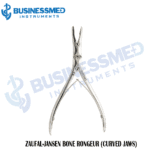 ZAUFAL JANSEN BONE RONGEUR CURVED JAWS