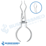 Brewer Type Rubber Dam Forceps - Surgical Grade Stainless Steel - BusinessMed Instruments