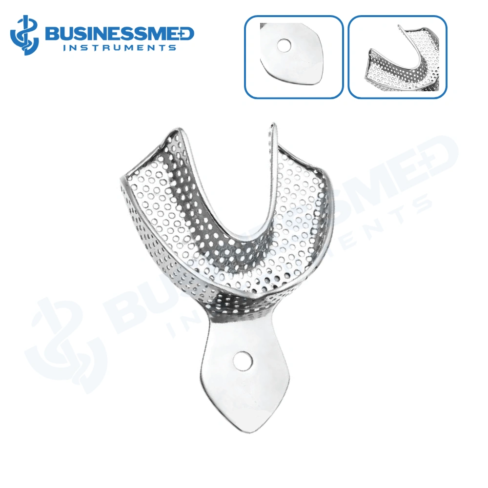2 Large Impression Tray, Lower, Perforated 2 Large Impression Tray, Lower, Perforated