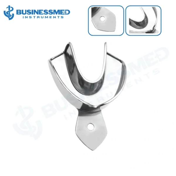 2 Large Impression Tray, Lower, Solid