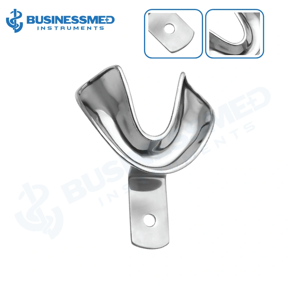 3 Medium Impression Tray, Full Denture, Lower, Solid 3 Medium Impression Tray, Full Denture, Lower, Solid