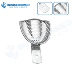 3 Medium Impression Tray, Full Denture, Upper, Perforated