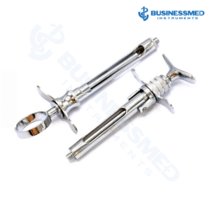 Comfort Grip Dental Anesthesia Syringe Reusable Stainless Steel Injection Syringe