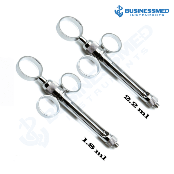 Dental Anesthesia Syringe 1.8ml Reusable Stainless Steel Cartridge Syringe