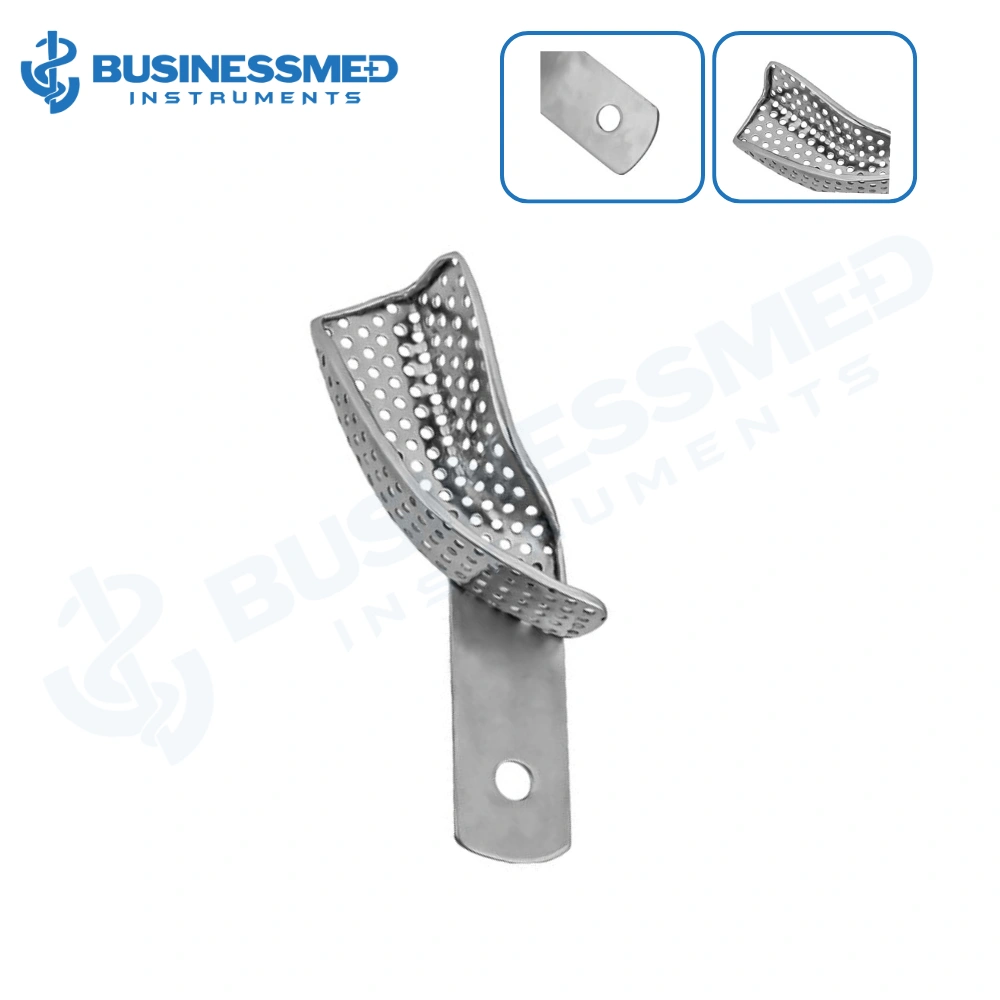 Quadrant Impression Tray Lower Left Upper Right, Perforated Quadrant Impression Tray Lower Left Upper Right, Perforated