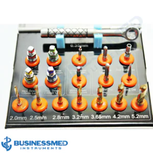 Dental Implant Surgical Drills Kit 28 PCS - Surgical Grade Stainless Steel - BusinessMed Instruments