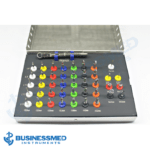 Implant drills 42 Pcs Conical Surgical Set with Torque Wrench 1