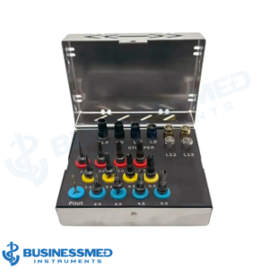 Osseodensification Densah Burs Drivers with Stoppers Drills Kit