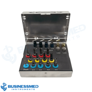 Osseodensification Dental Burs Drivers with Stoppers Drills Kit