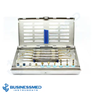 Sinus Lift Dental Instruments Set with Drills and Stoppers - Surgical Grade Stainless Steel - BusinessMed Instruments